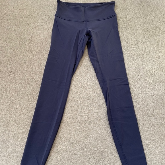 Lululemon Wunder Under III Pant Greyvy Size 6 - Picture 3 of 5